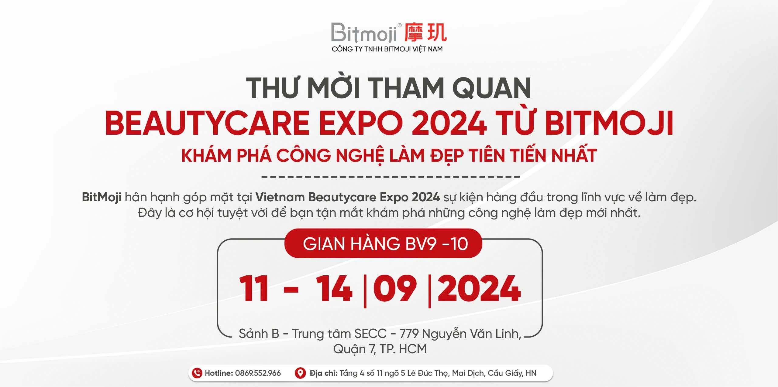 Bitmoji tại Triển lãm Vietnam Beautycare Expo 2024